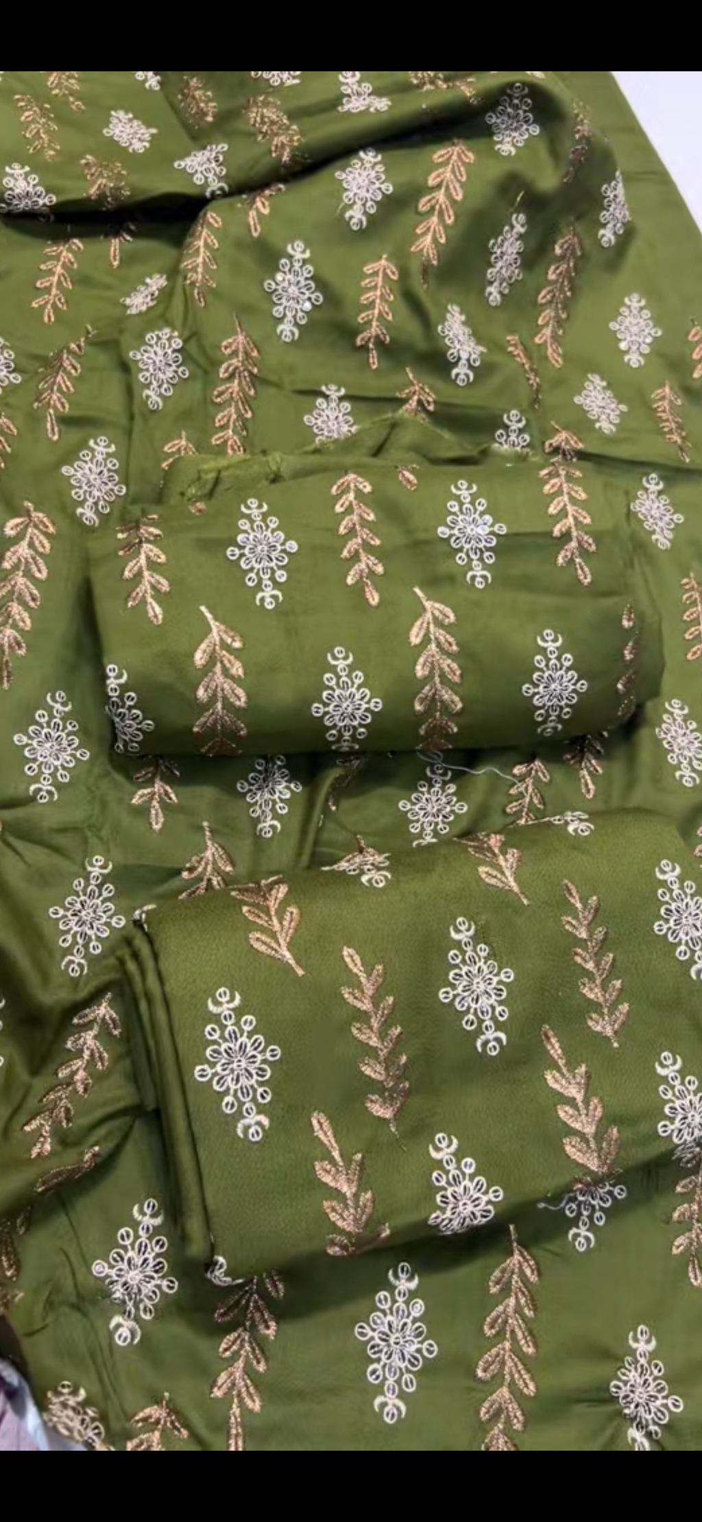 2pc beautiful heavy embroidered