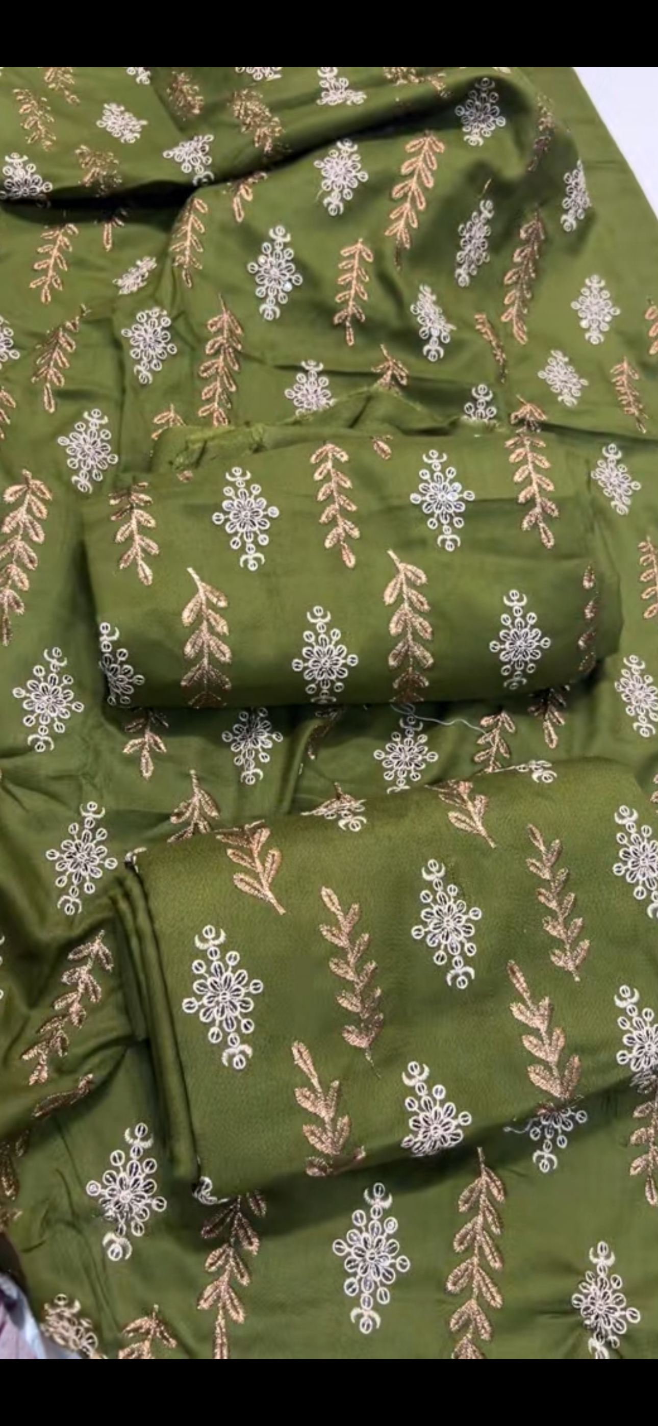 2pc beautiful heavy embroidered