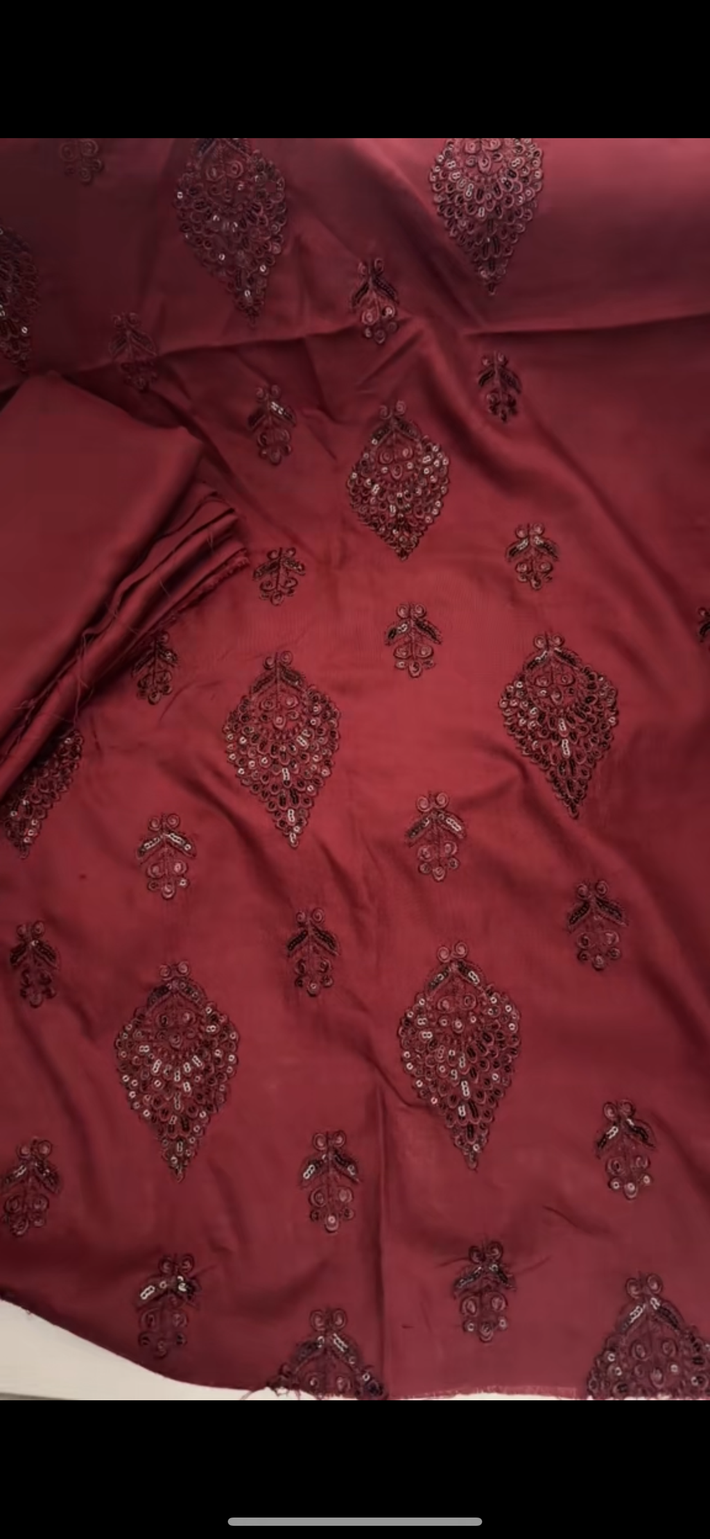 Asim jofa embroidered heavy with Palachi shawl