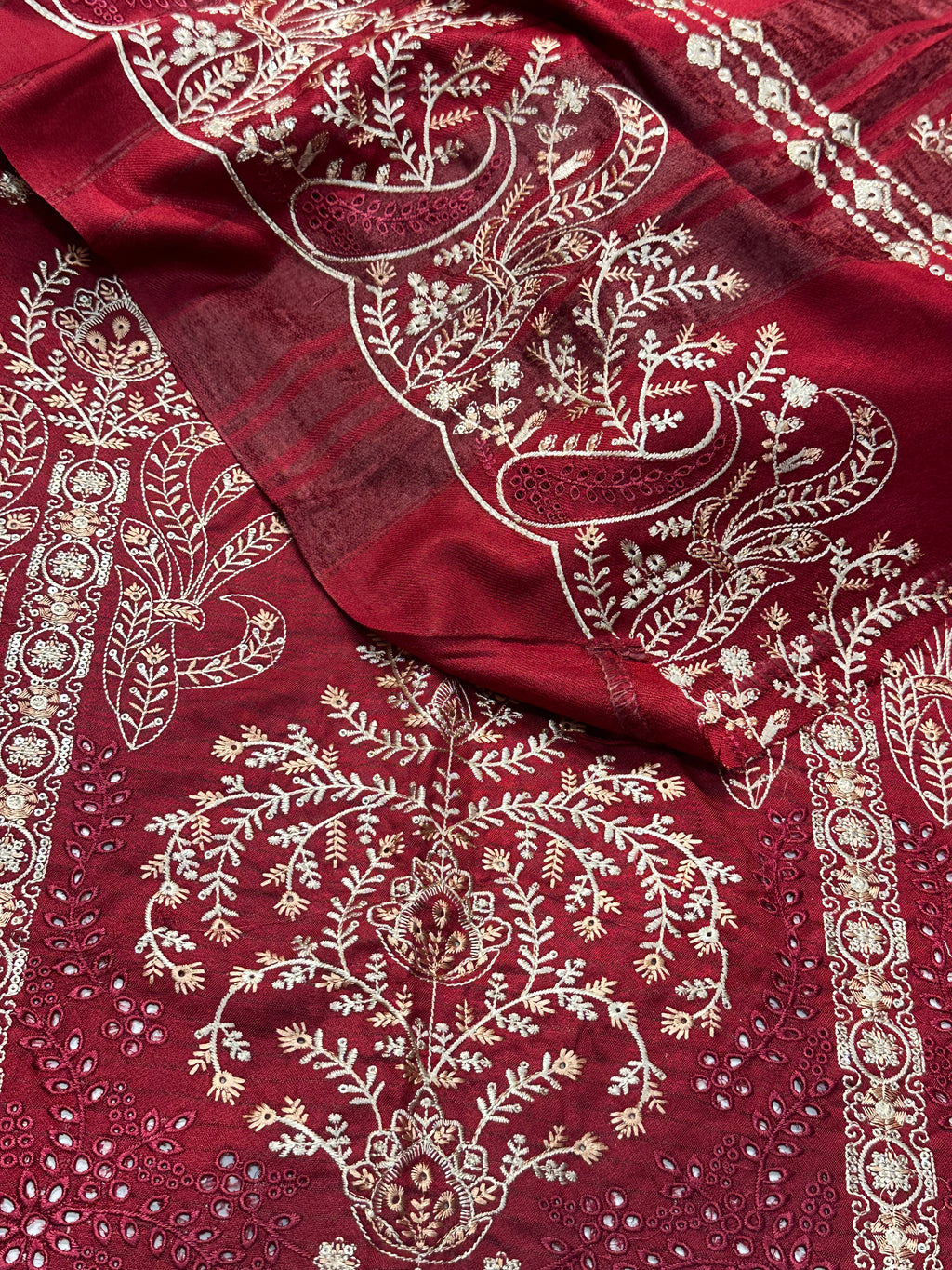 Asim jofa New arrival Embroidered chickenkari