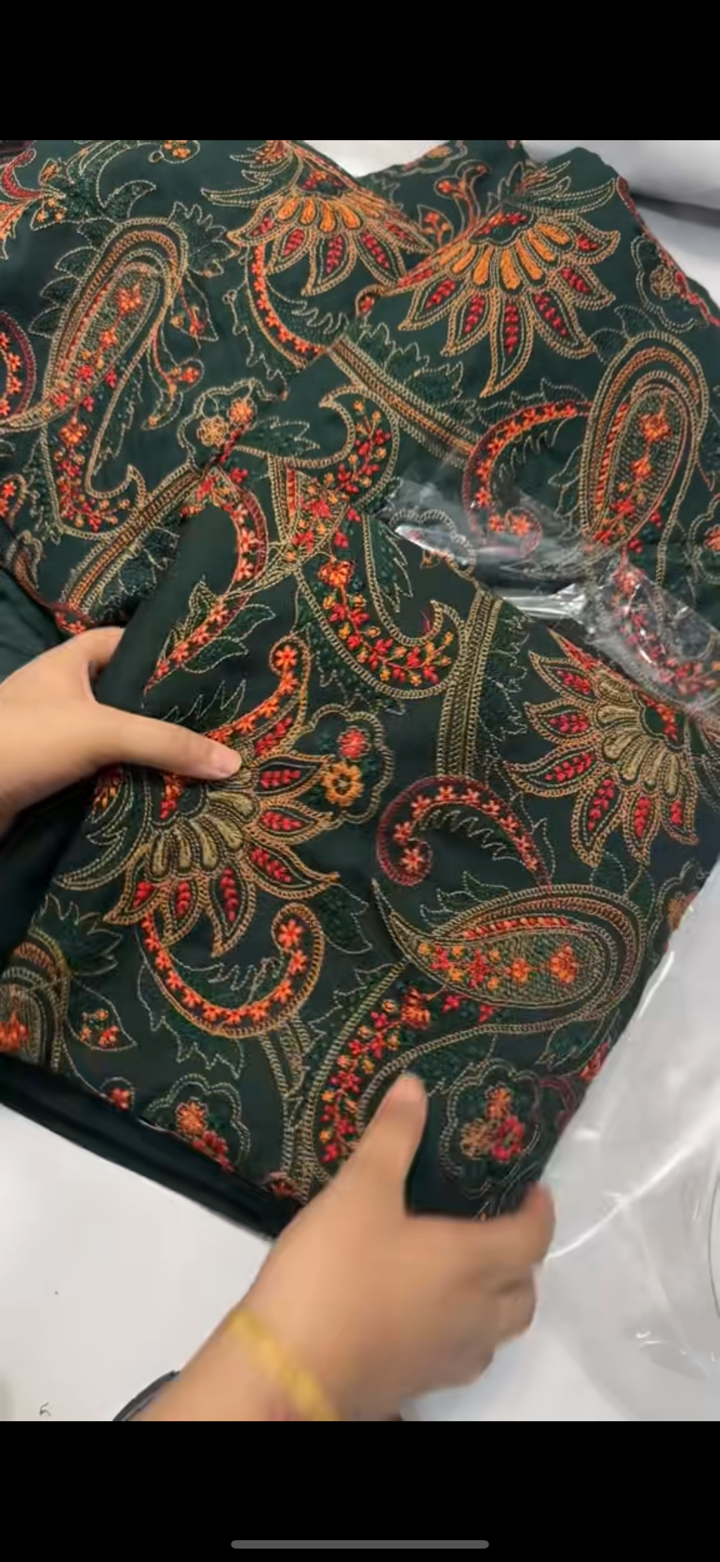 Bareeze 3pc full heavy  Embroiderd Bareeze