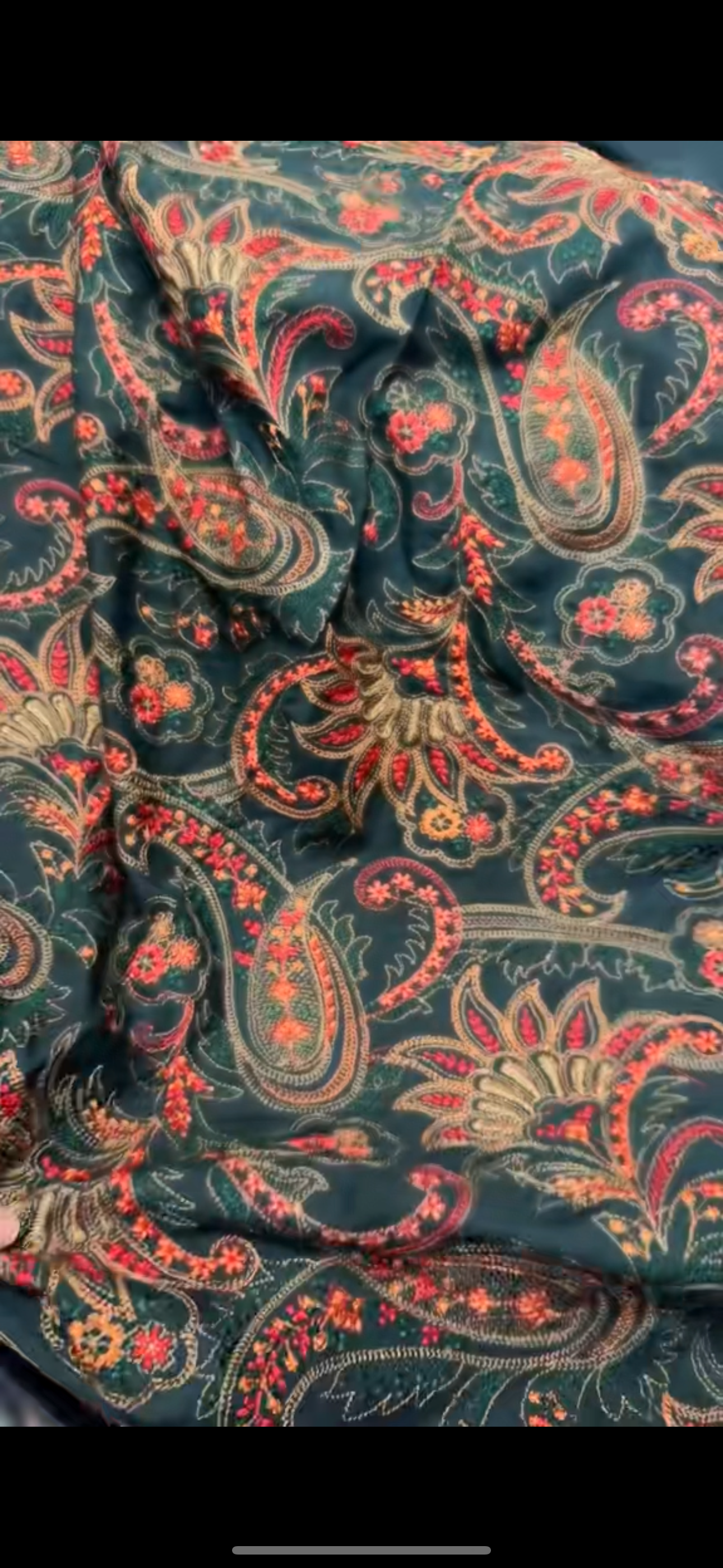 Bareeze 3pc full heavy  Embroiderd Bareeze