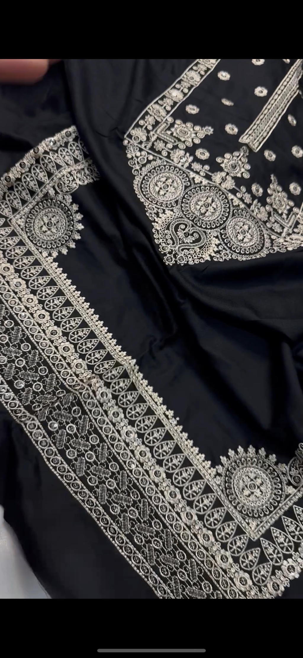 Asim jofa 9MM sequence embroidered work 2pc