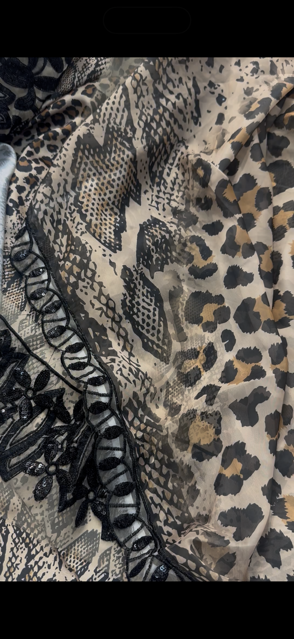 Maria B cheetah print