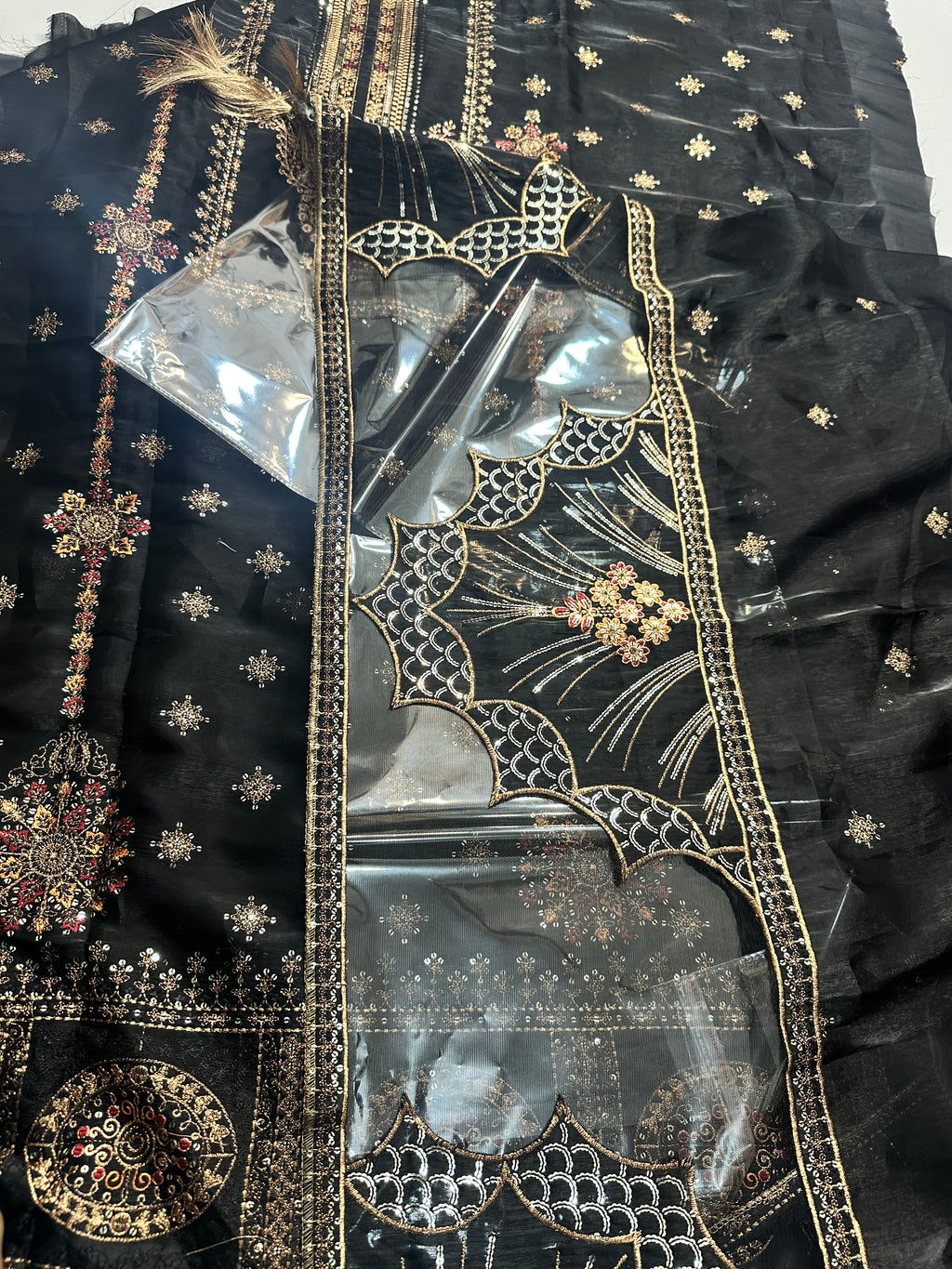 Shisha silk black 2 peiece Luxury