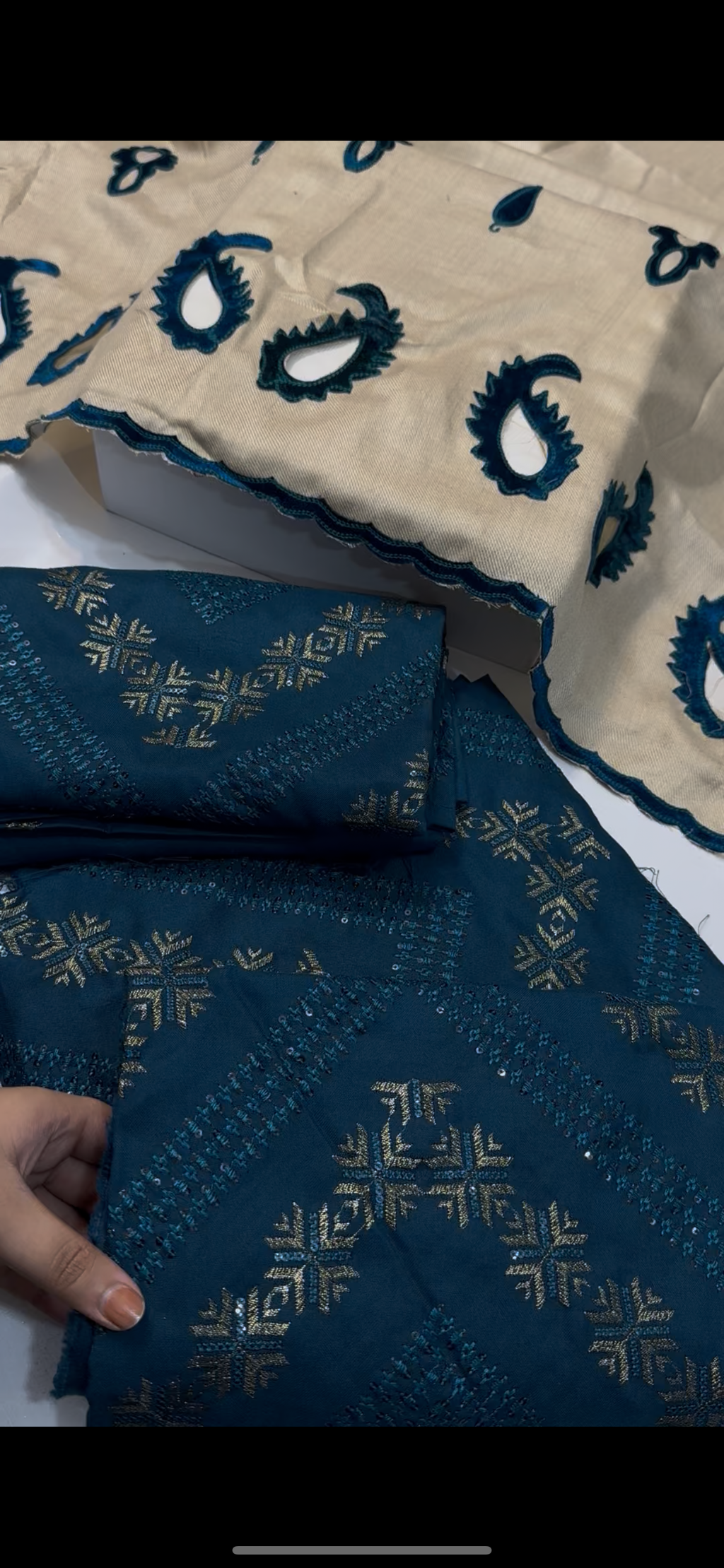 Crimson 3piece beautfiul dress