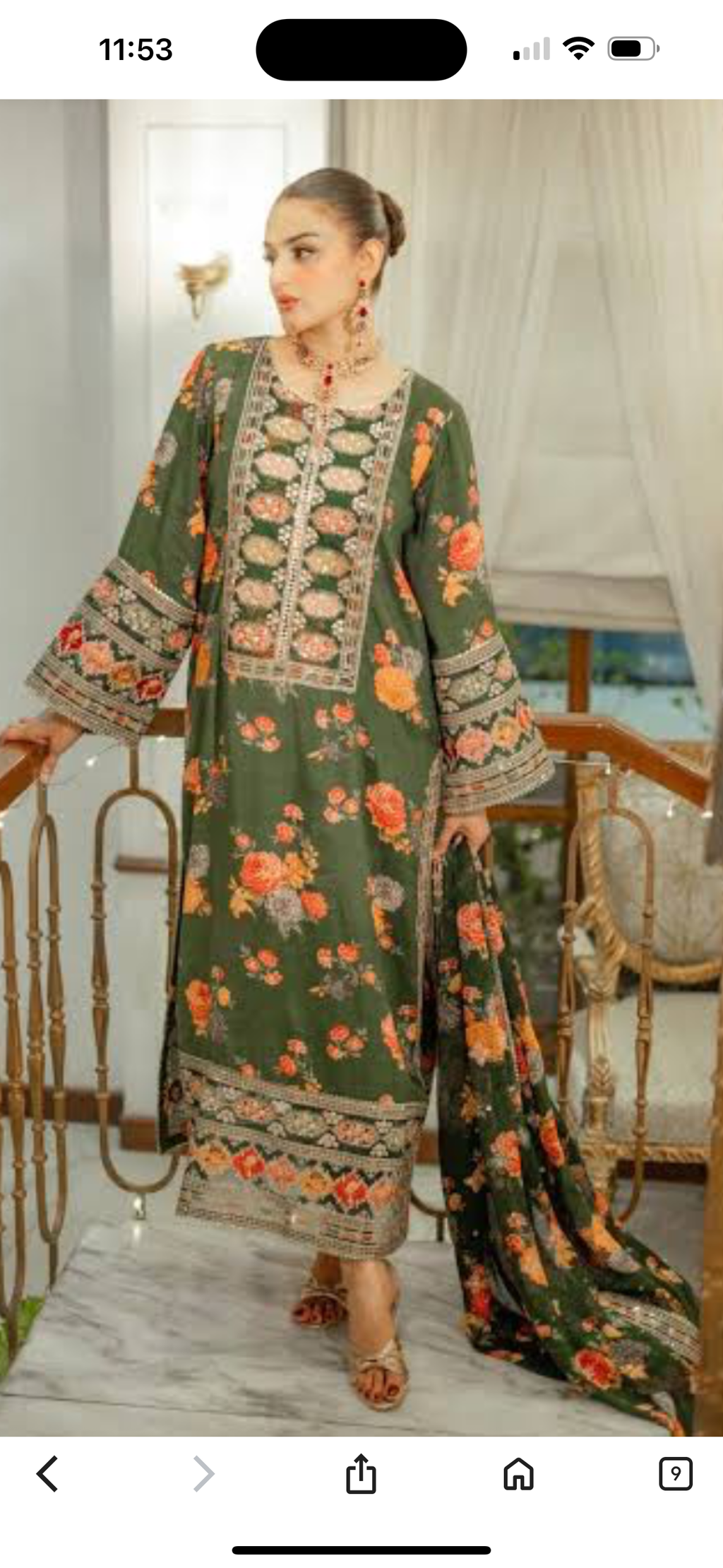 Aneela”s Silk 3piece