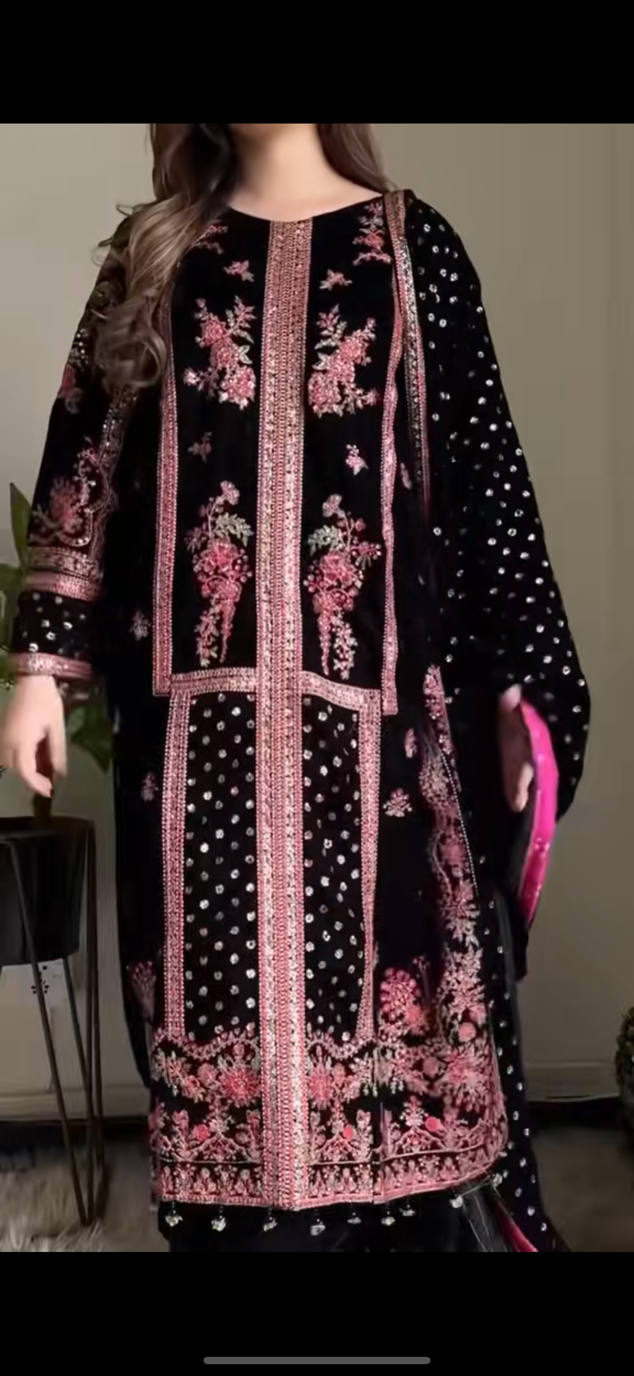 9000 micro velvet  Aneelas Velvet 2piece