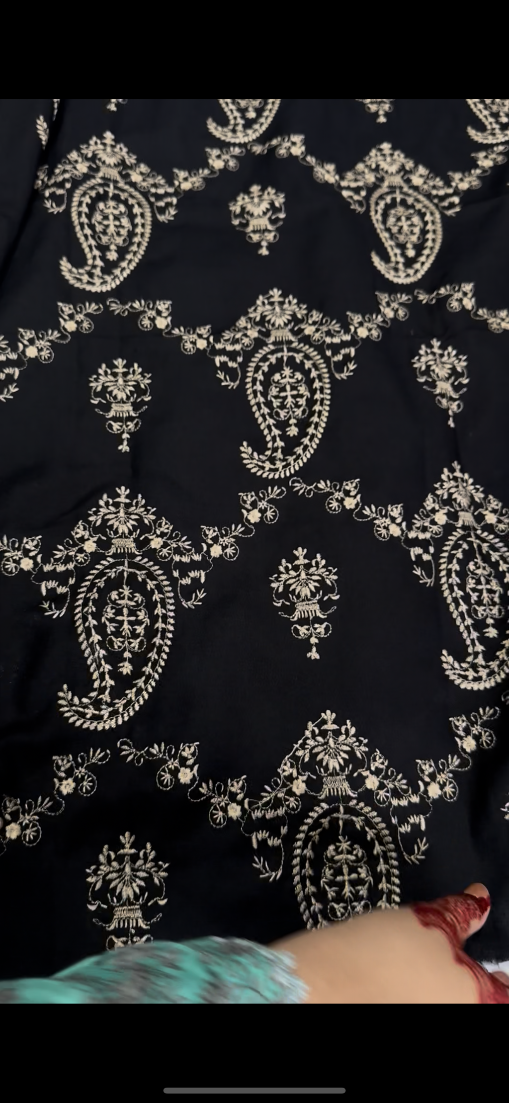 Bareeze Black 3piece Elegent