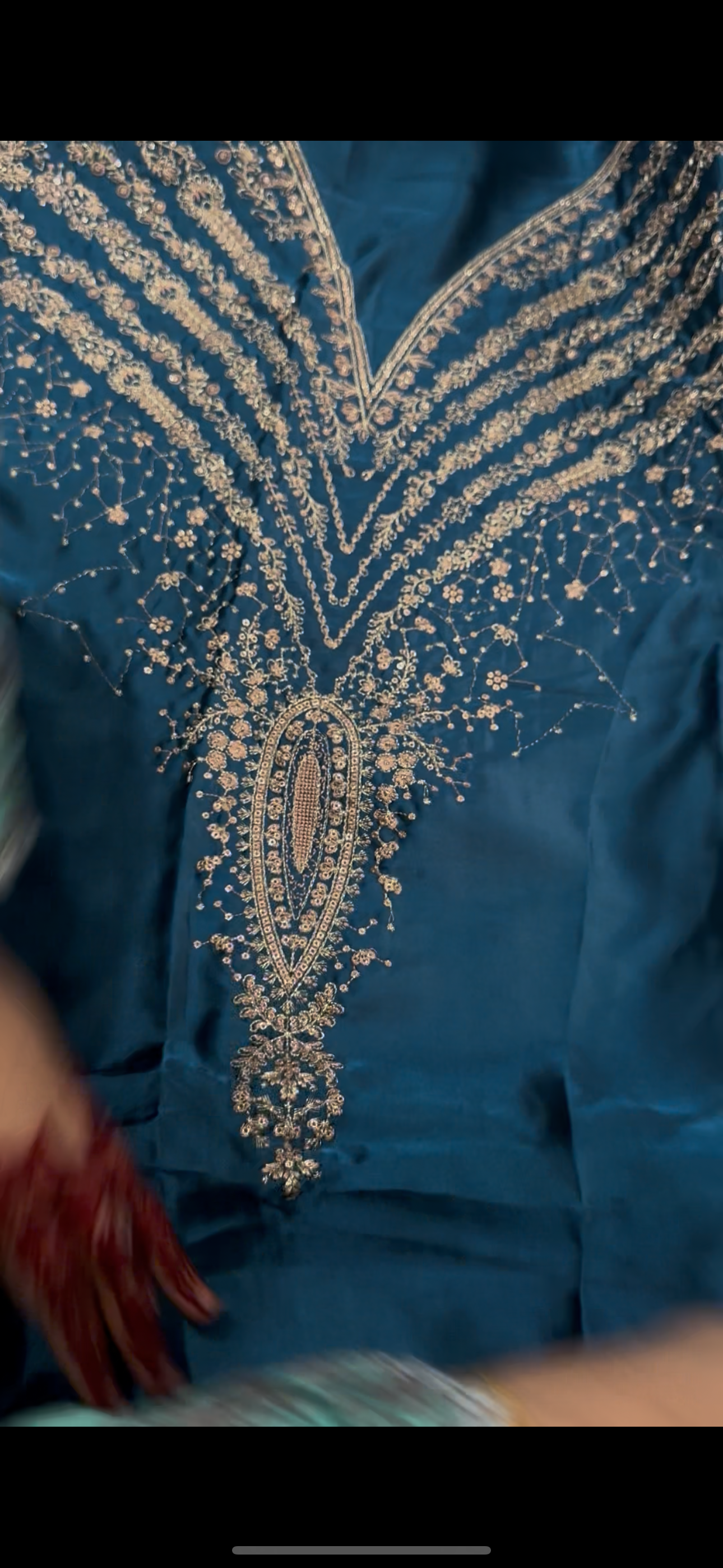 Jazmin zink fancy silk 3piece