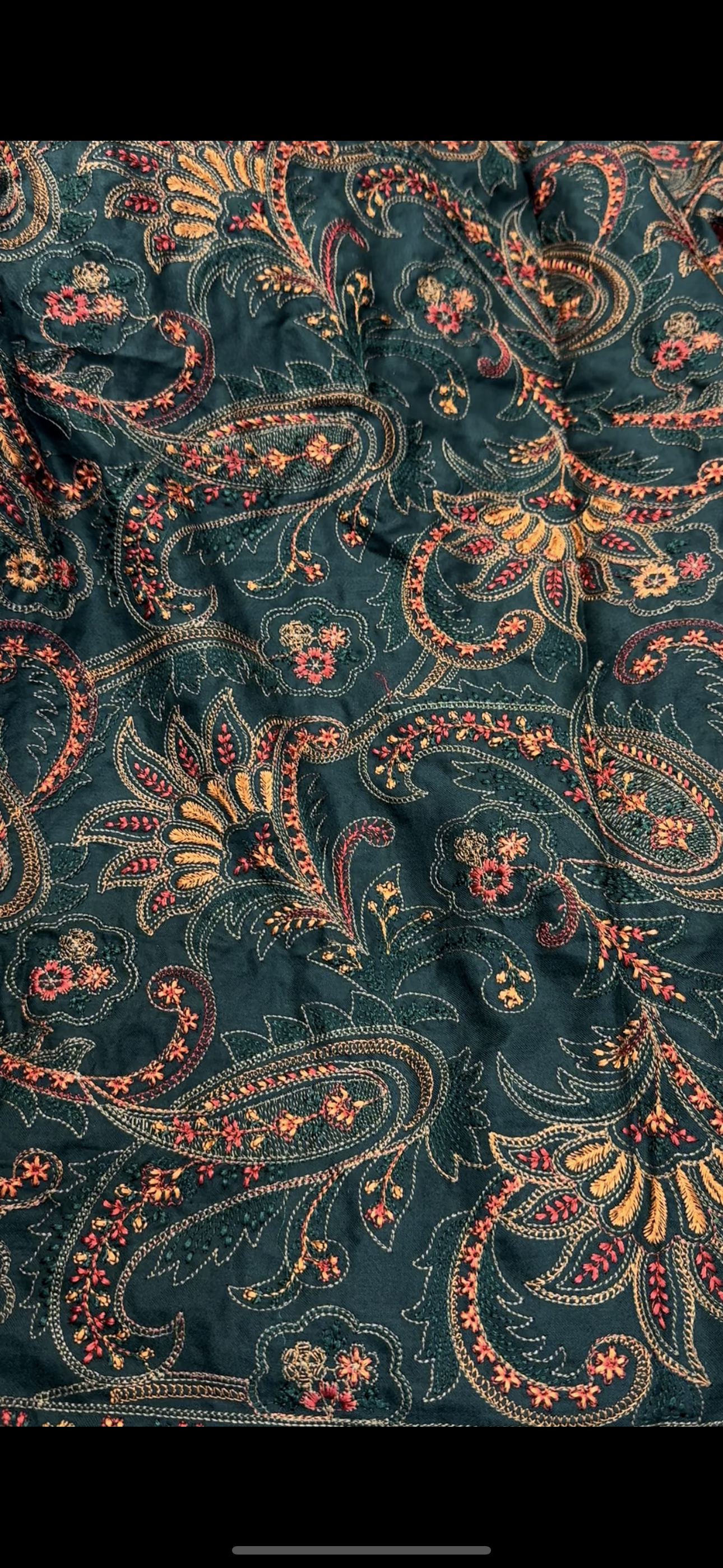 Bareeze 3piece Embroidered shawl