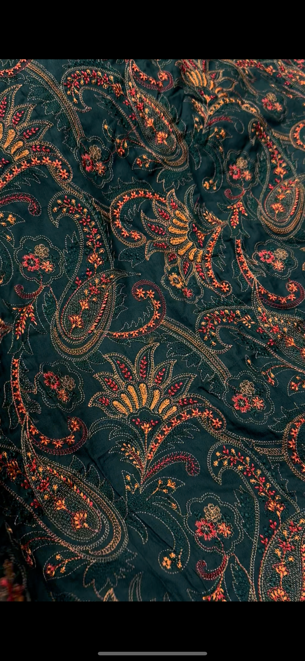 Bareeze 3piece Embroidered shawl