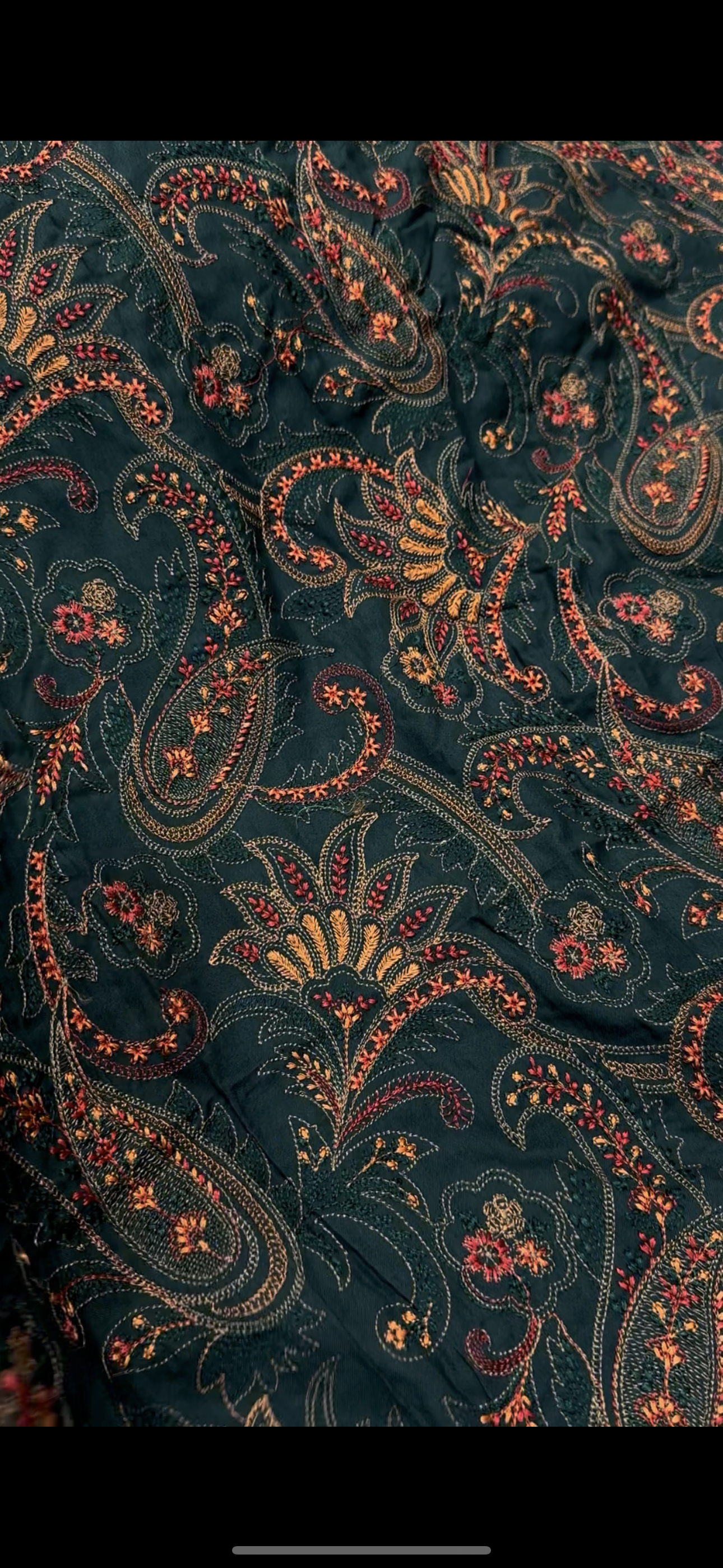 Bareeze 3piece Embroidered shawl