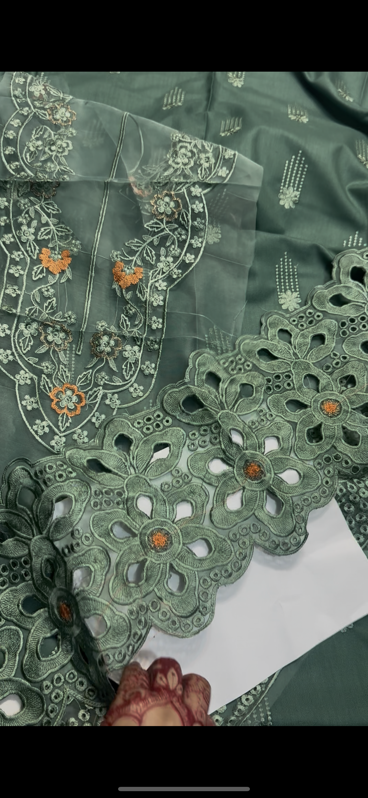 Mushq 3piece Luxury patches dress