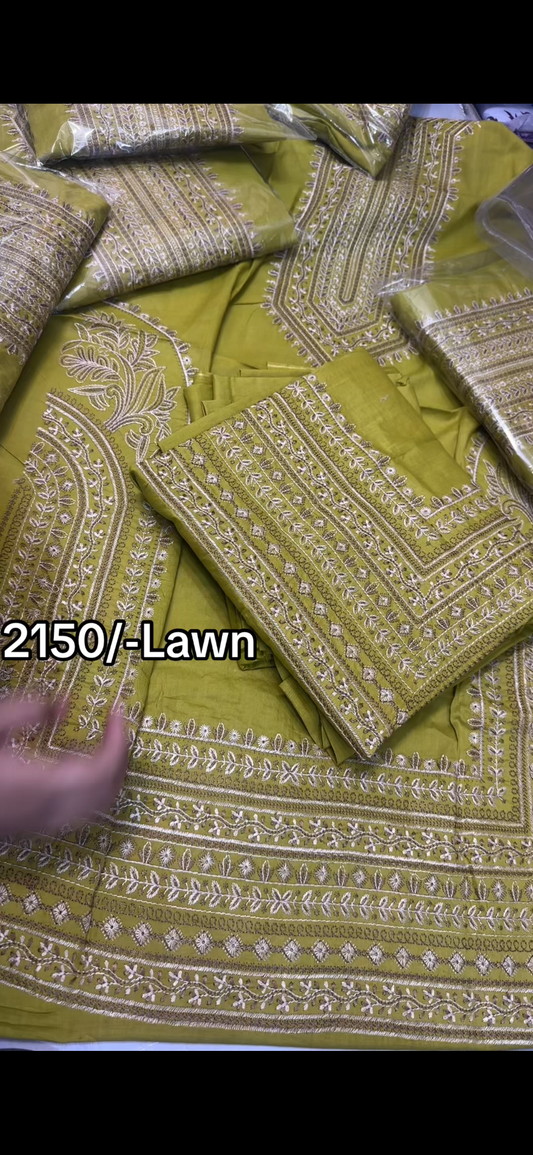 Dhani Color Embroidered 2-Piece Suit