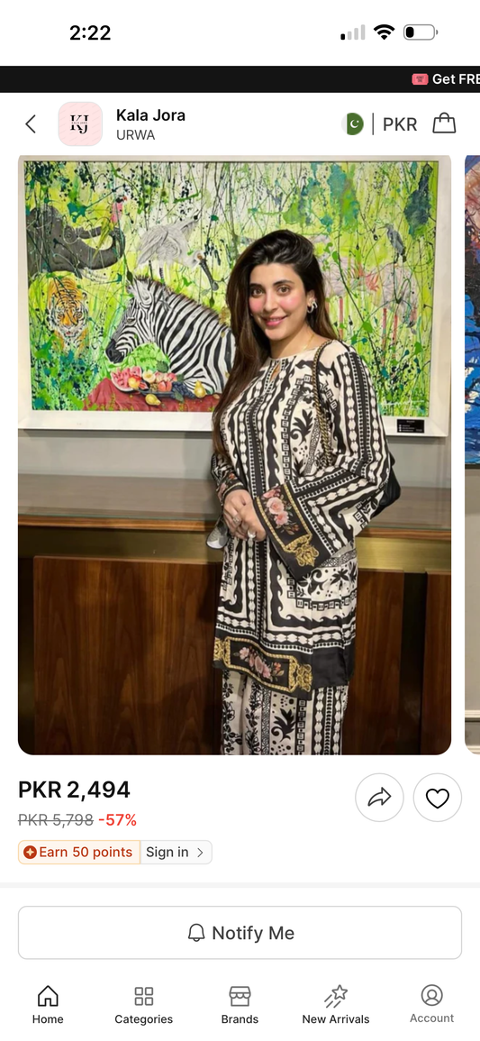 1850/-Laam Luxury 2pc