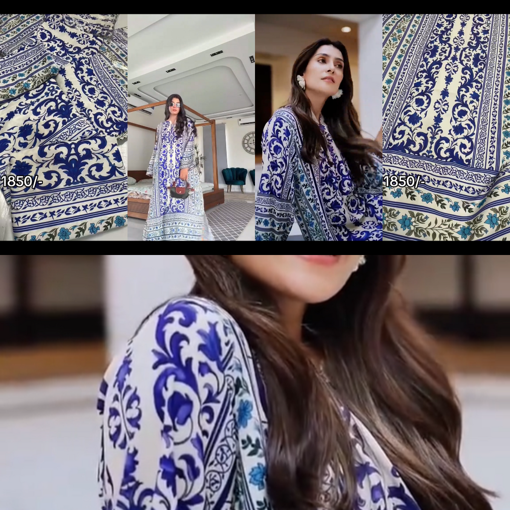 Luxury 2pc Lawn/-1850