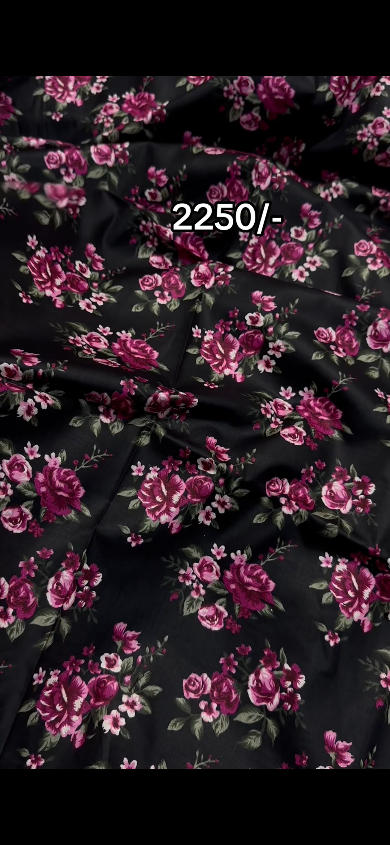 Luxury 3piece printed 2250/-