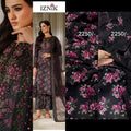 Luxury 3piece printed 2250/-