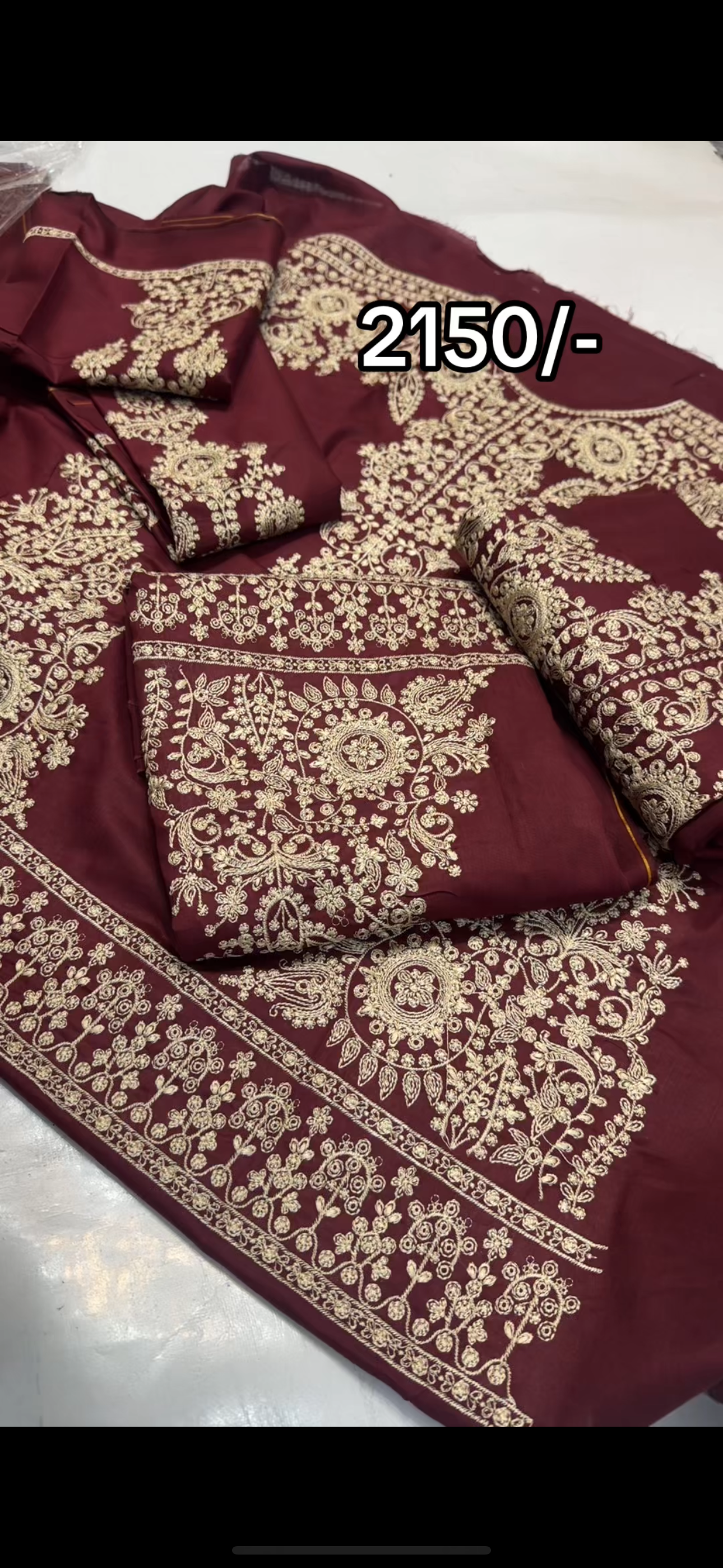 Embroidered Luxury 2piece