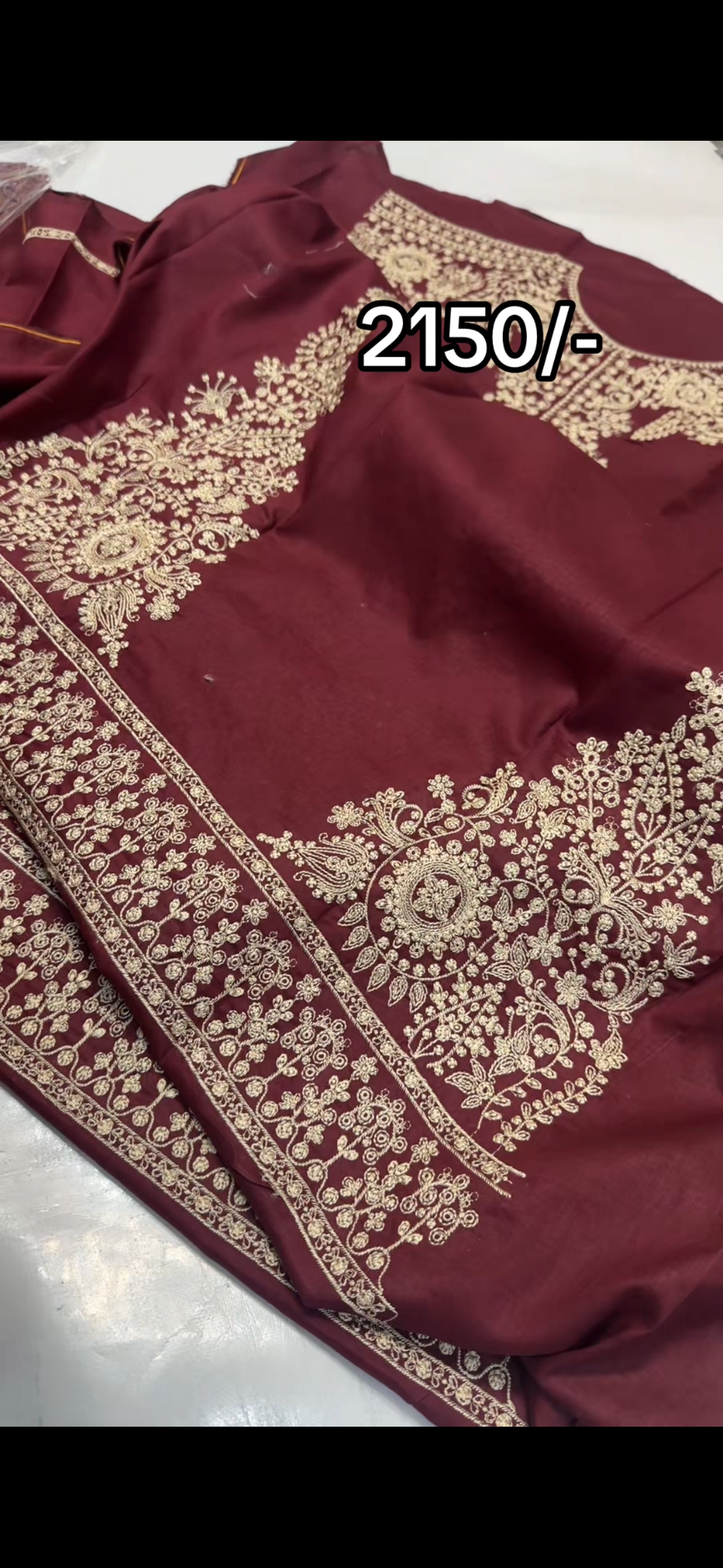 Embroidered Luxury 2piece