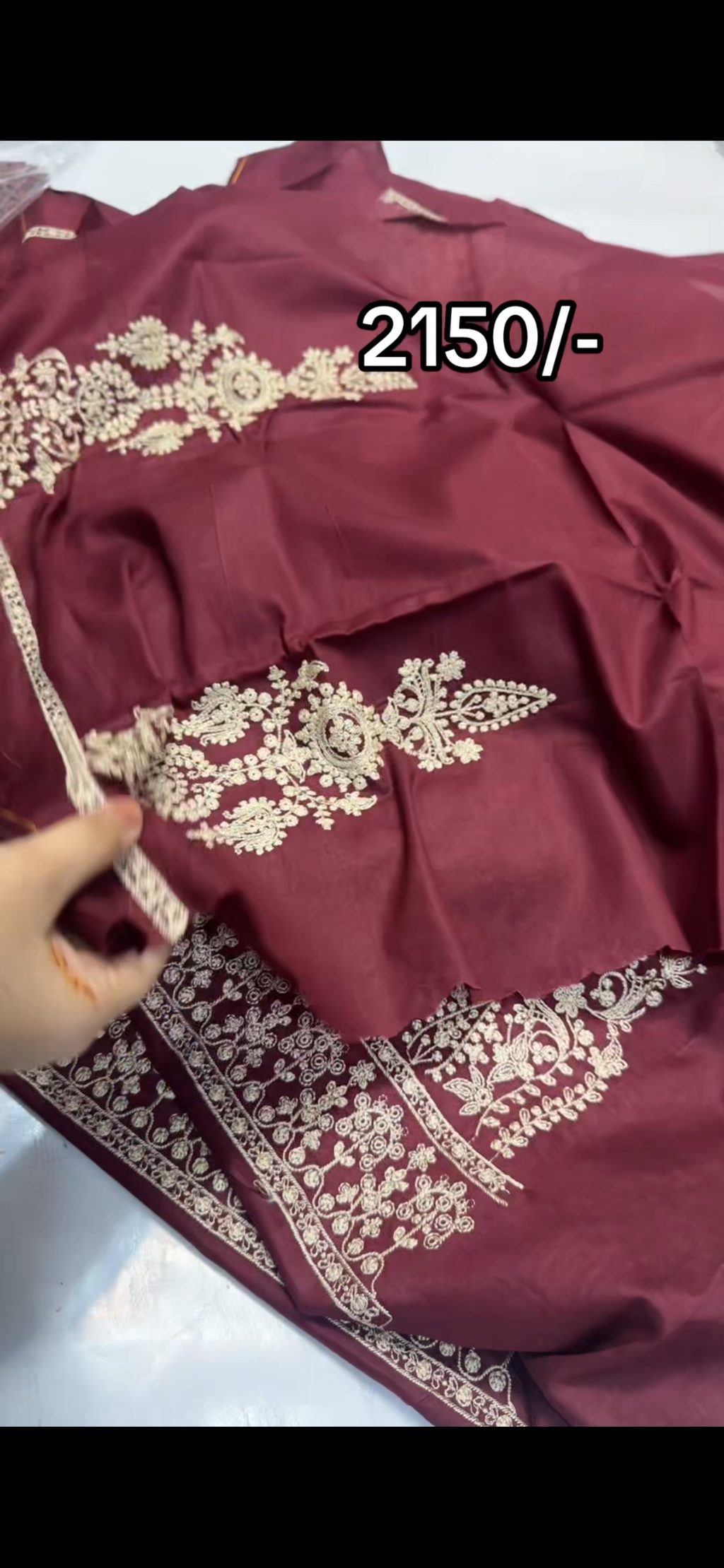 Embroidered Luxury 2piece