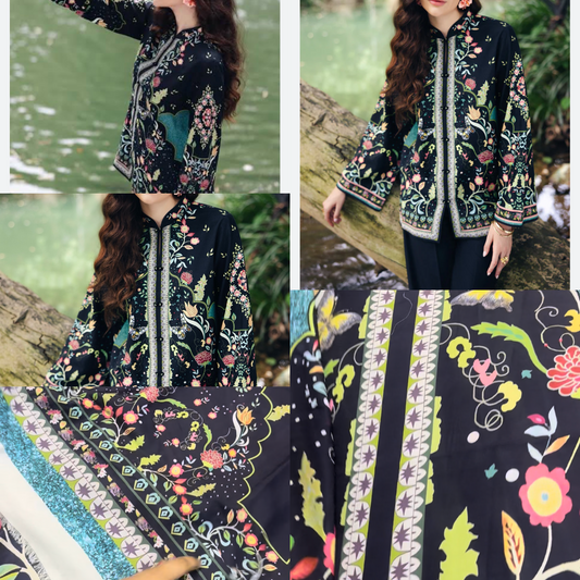 Qalamkar Swiss Lawn 1850/-
