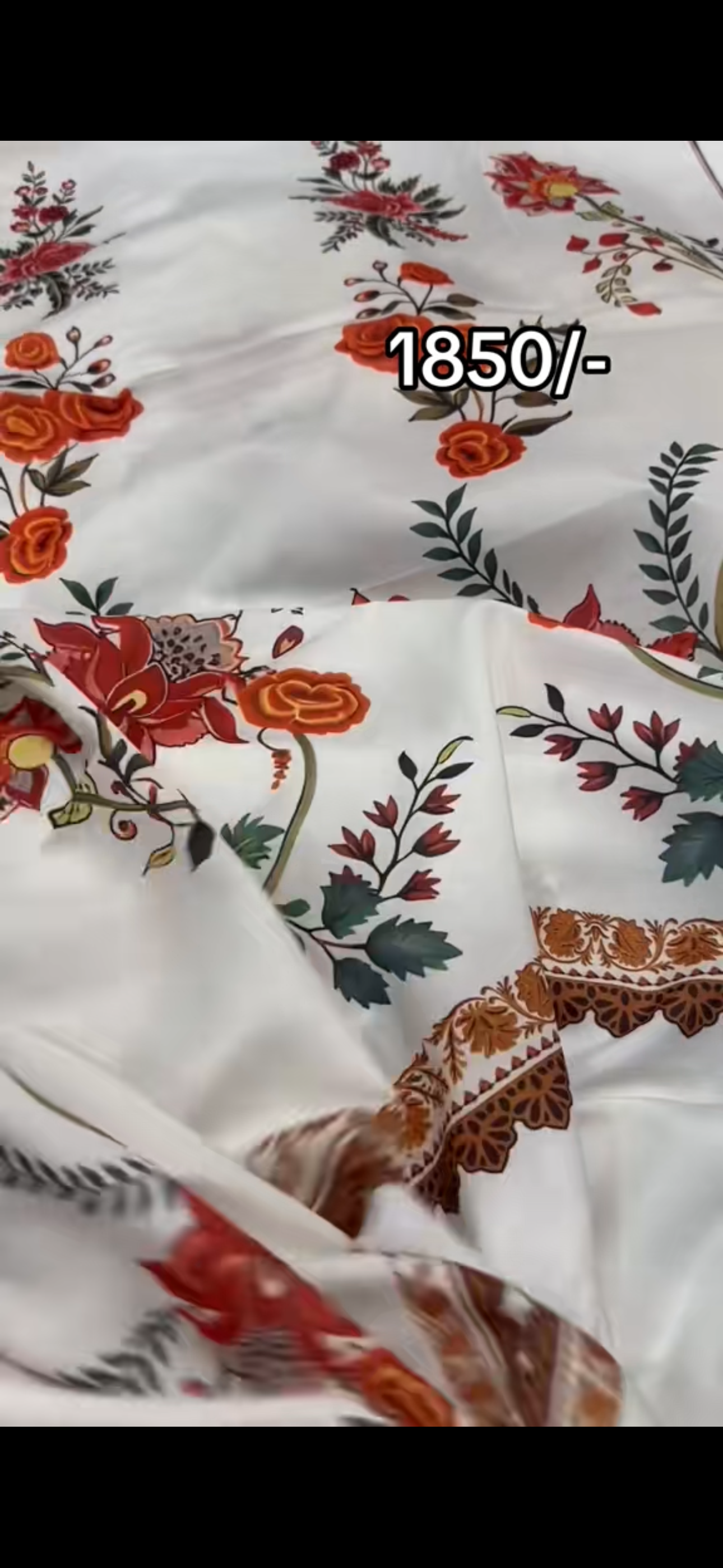 2PC Printed Lawn Suit – Elegant Cream