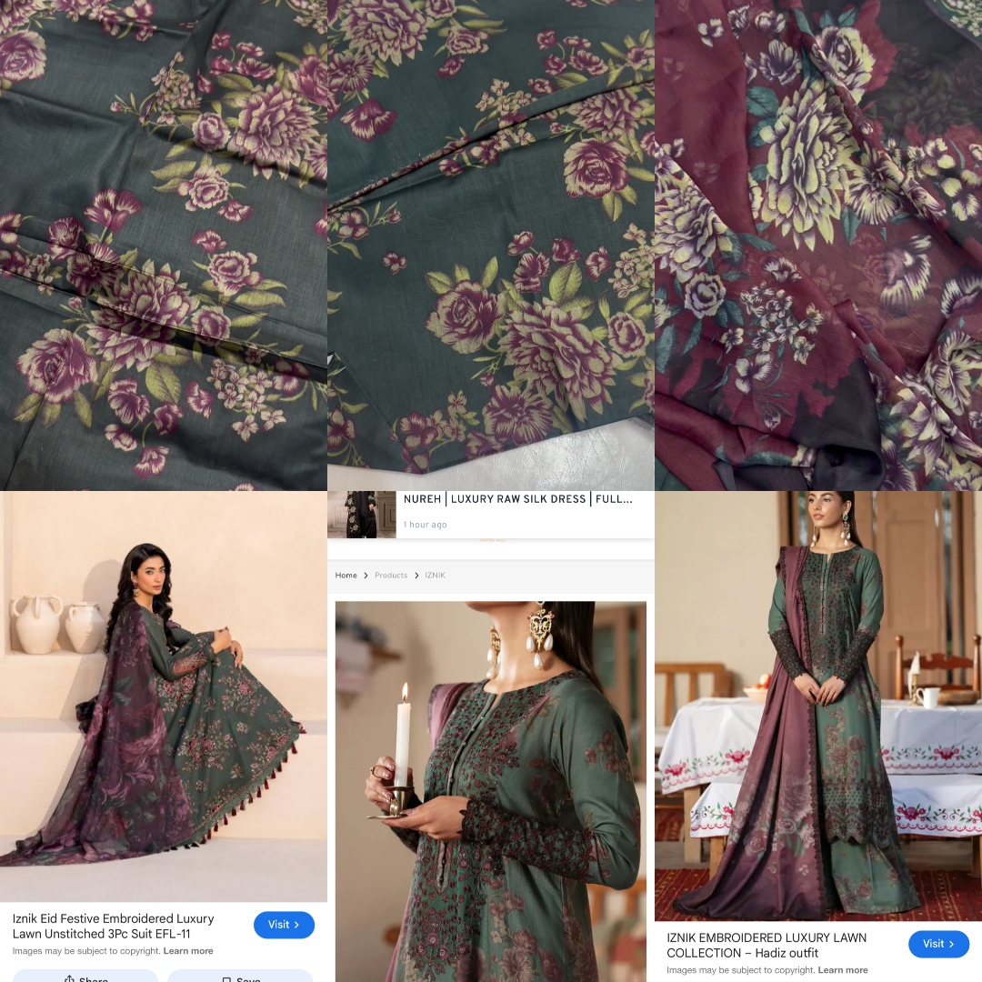 3PC Luxury Lawn Suit 2250/-