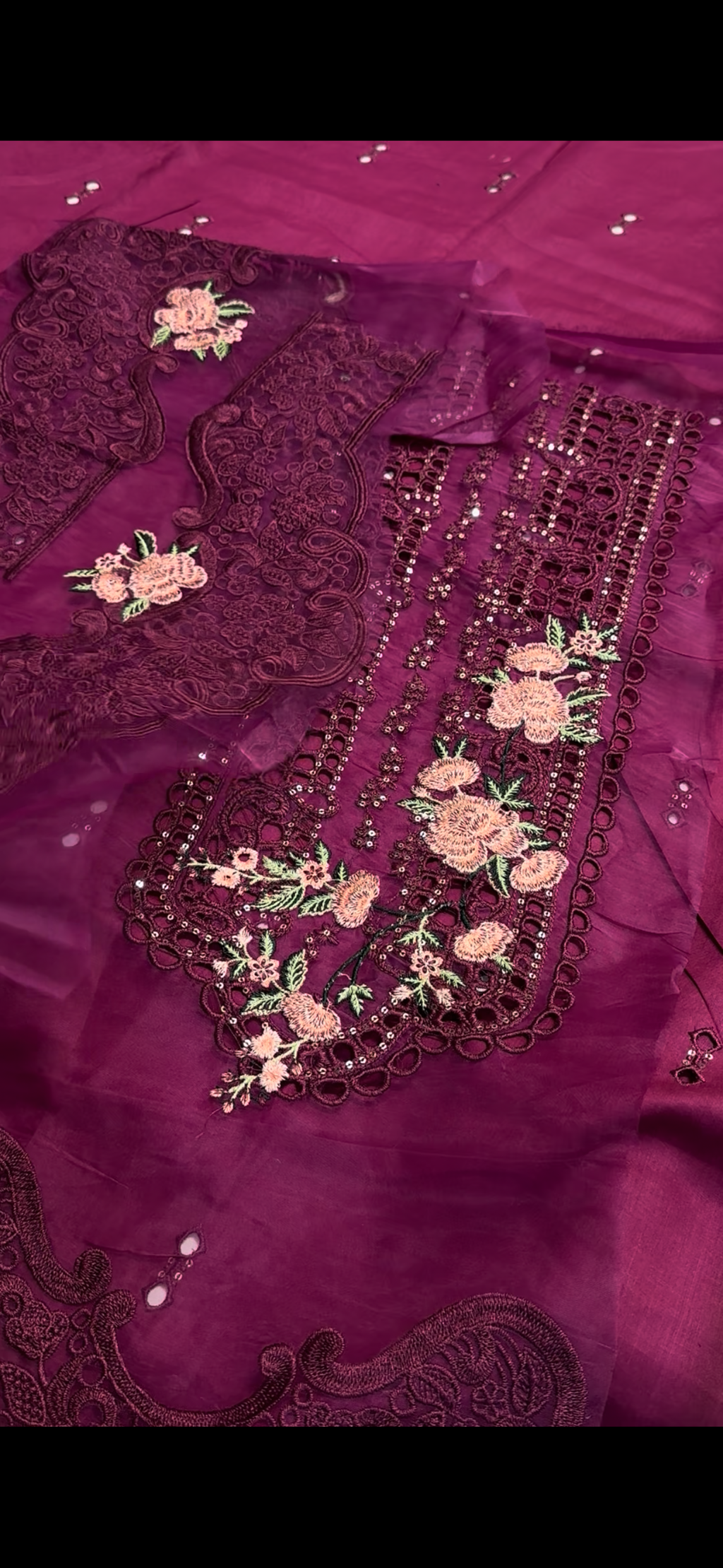 2pc Maria B heavy panel