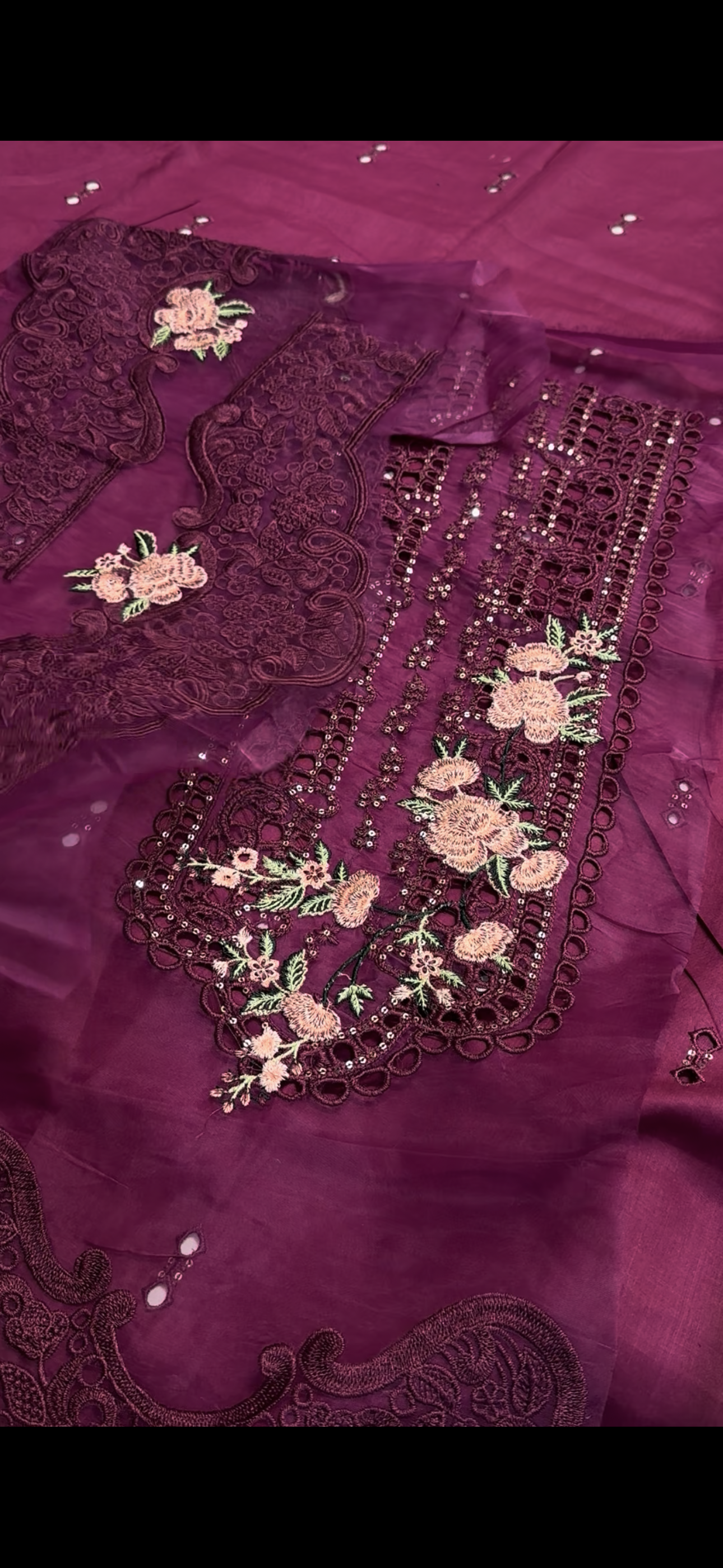 2pc Maria B heavy panel