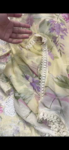 Maria B new launch Butterfly lime(special Discount)(Eid collection)