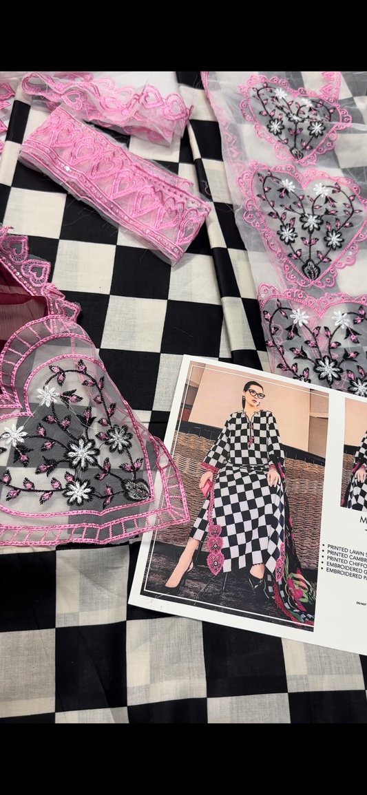 Elegant 3pc printed Luxury