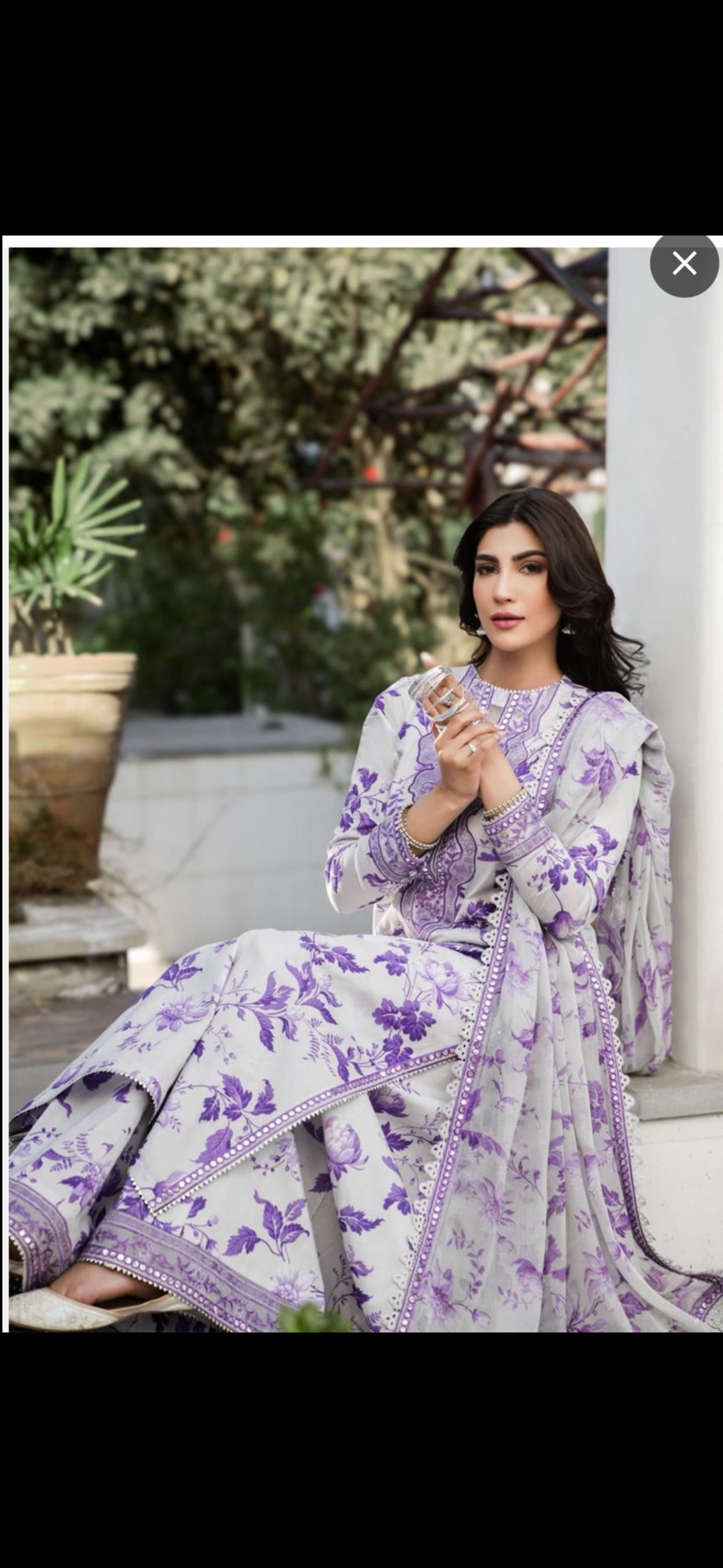 Aneelas 3PC Printed Suit –2250