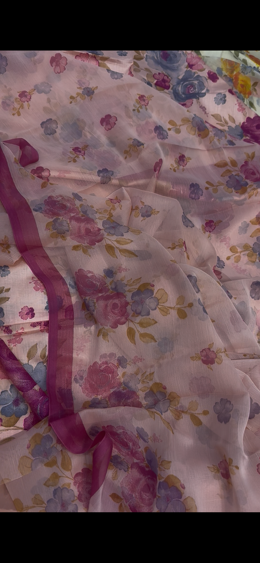 Luxury printed 3pc