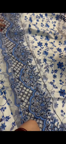 Faiza Saqlain 3PC Printed Suit –