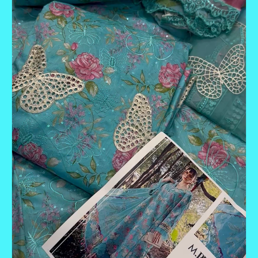 Maria B Butterfly Luxury 3piece