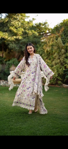 Allover Printed Elegance Aneela”s