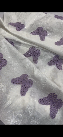 Elegant Butterfly Chicken Kari 2PC (specially Eid outfit)