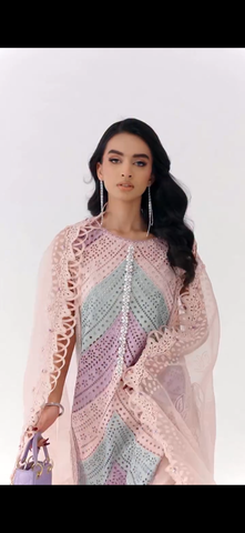 Maria B Inspired Printed 3PC – Soft Summer Elegance