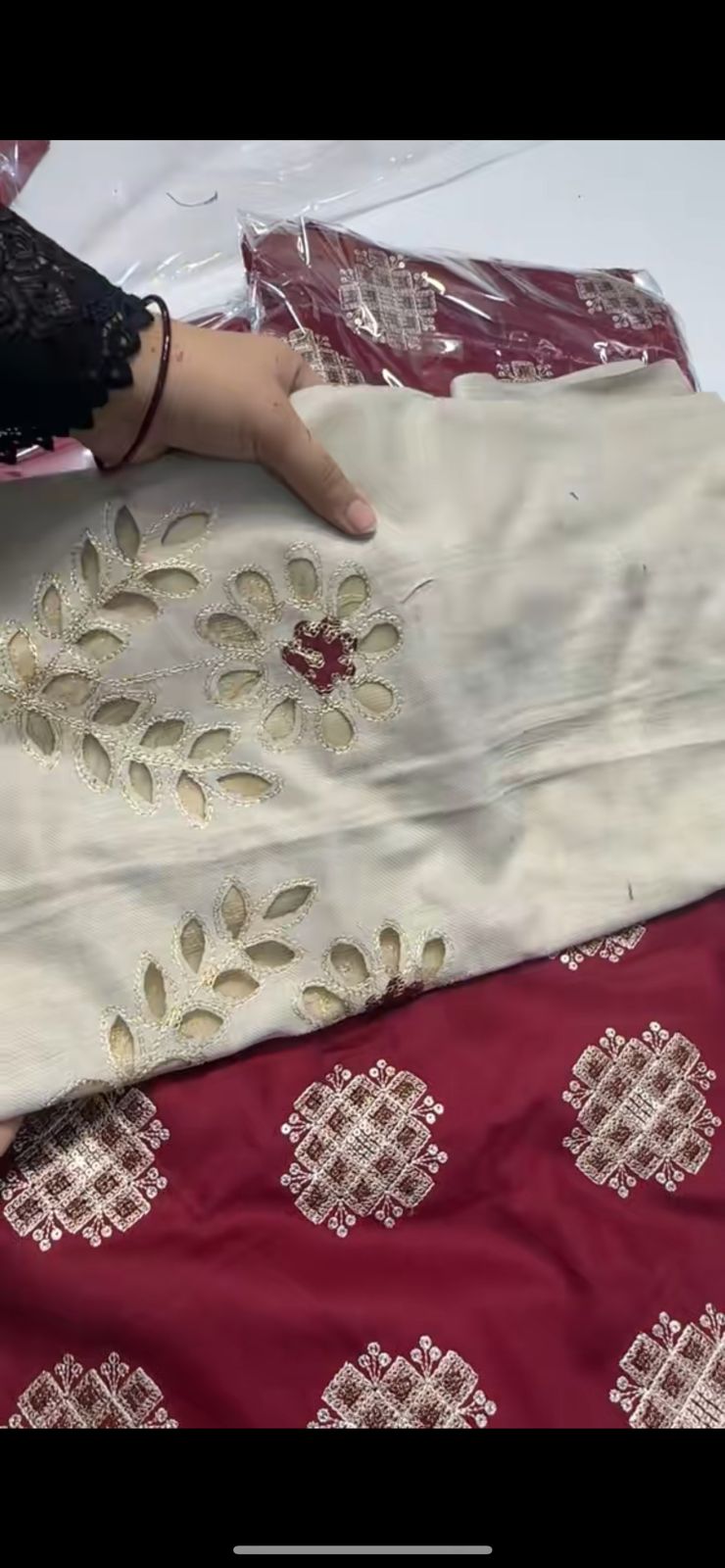 Asim Jofa 3Pc Dhanak Wool