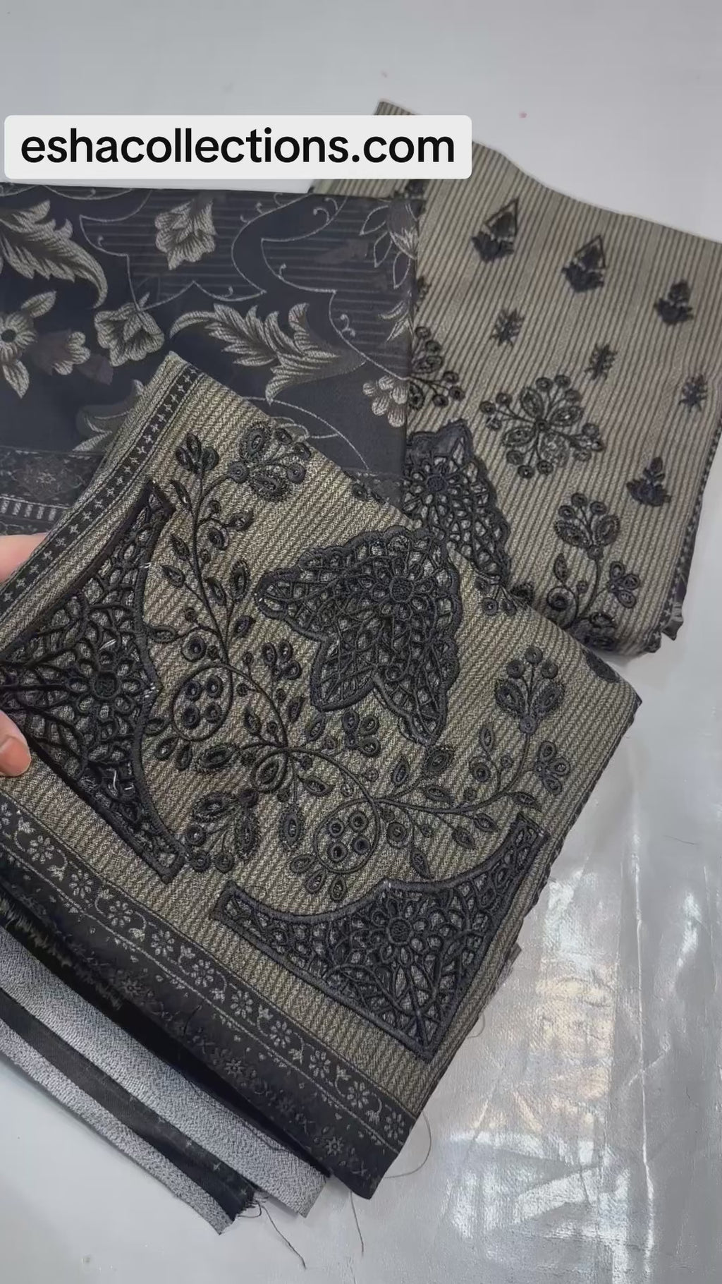 Dhank wool lazer Kari 3piece