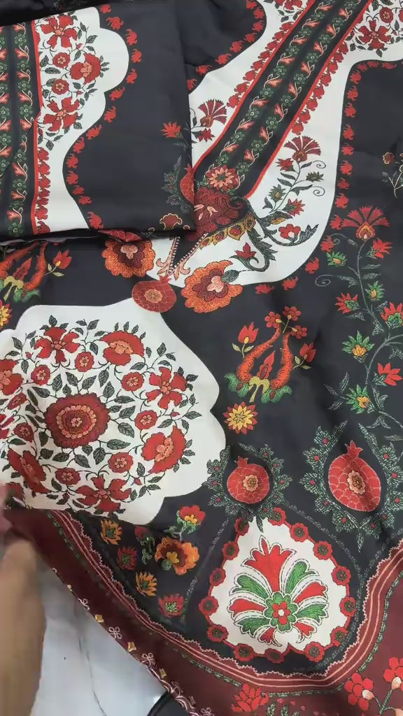 Ethnic silk 2pc