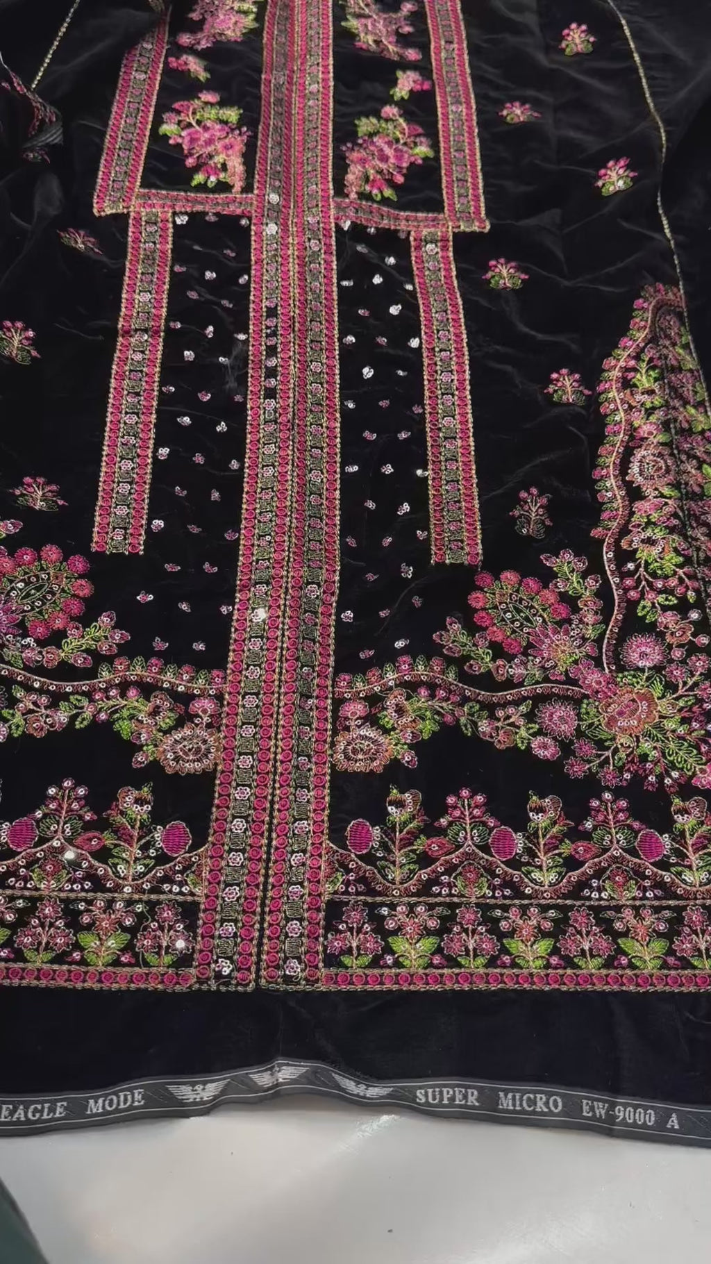 9000 micro velvet  Aneelas Velvet 2piece