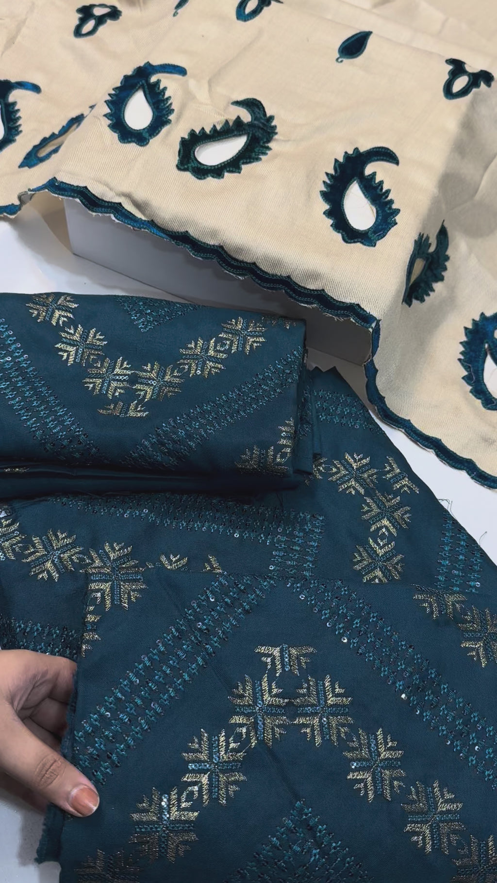 Crimson 3piece beautfiul dress