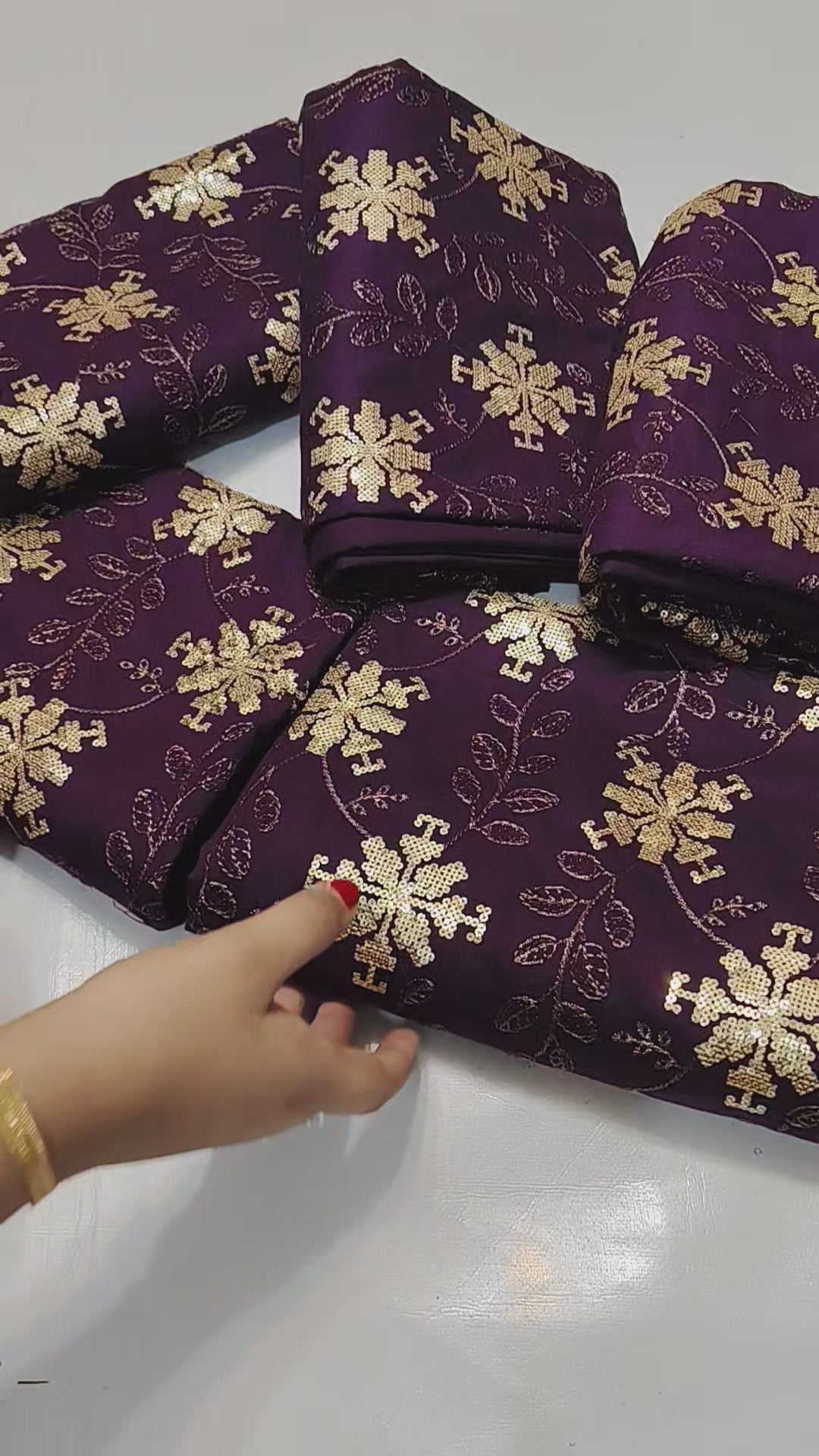 Purple Galitar work 2piece