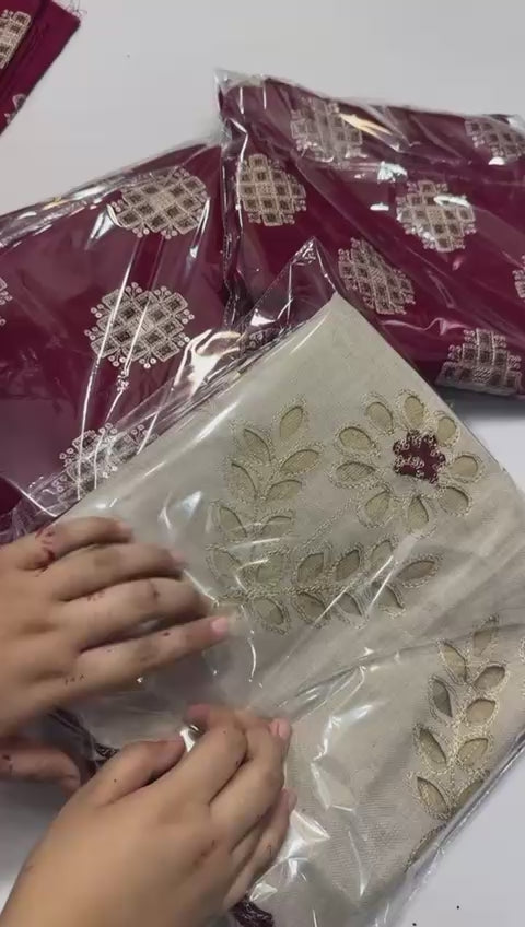 Asim Jofa 3Pc Dhanak Wool