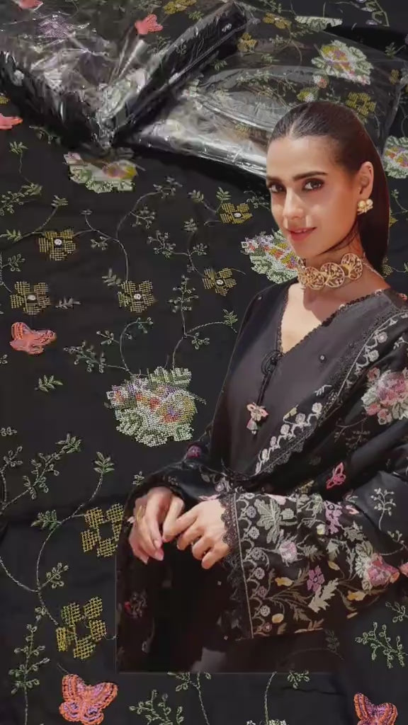 Cross stitch iqra aziz