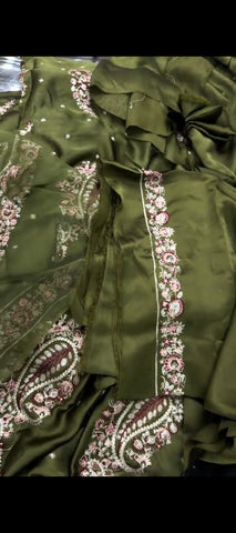 🌿 Dhani Luxe – 2 Piece Silk Suit