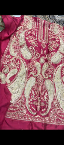 ✨ 2PC ETHNIC SILK EMBROIDERED SUIT